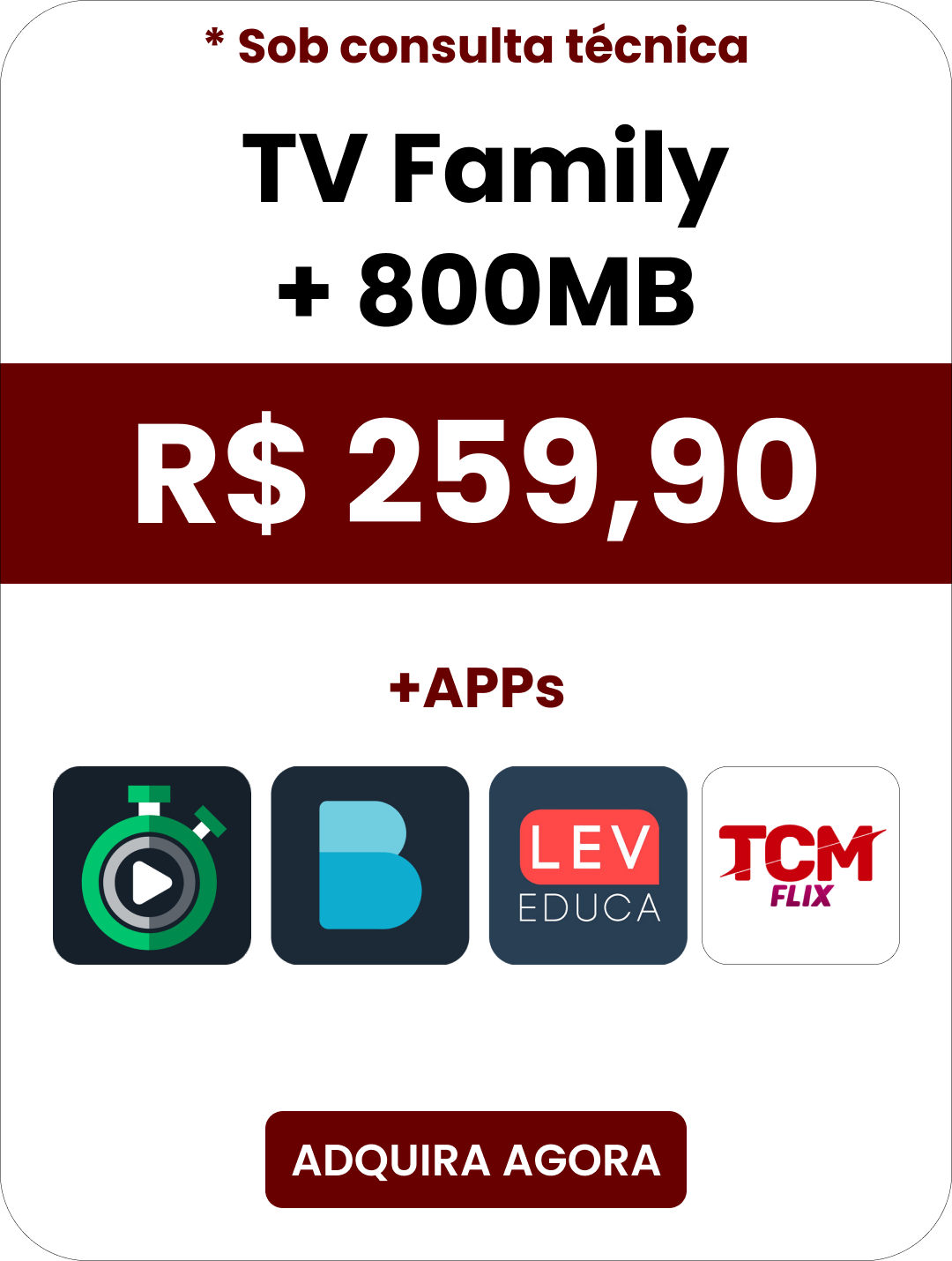 TV Family + 800MB - M