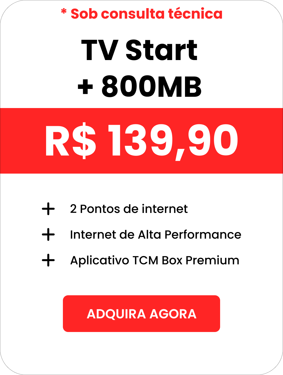 TV Start + 800MB - OC